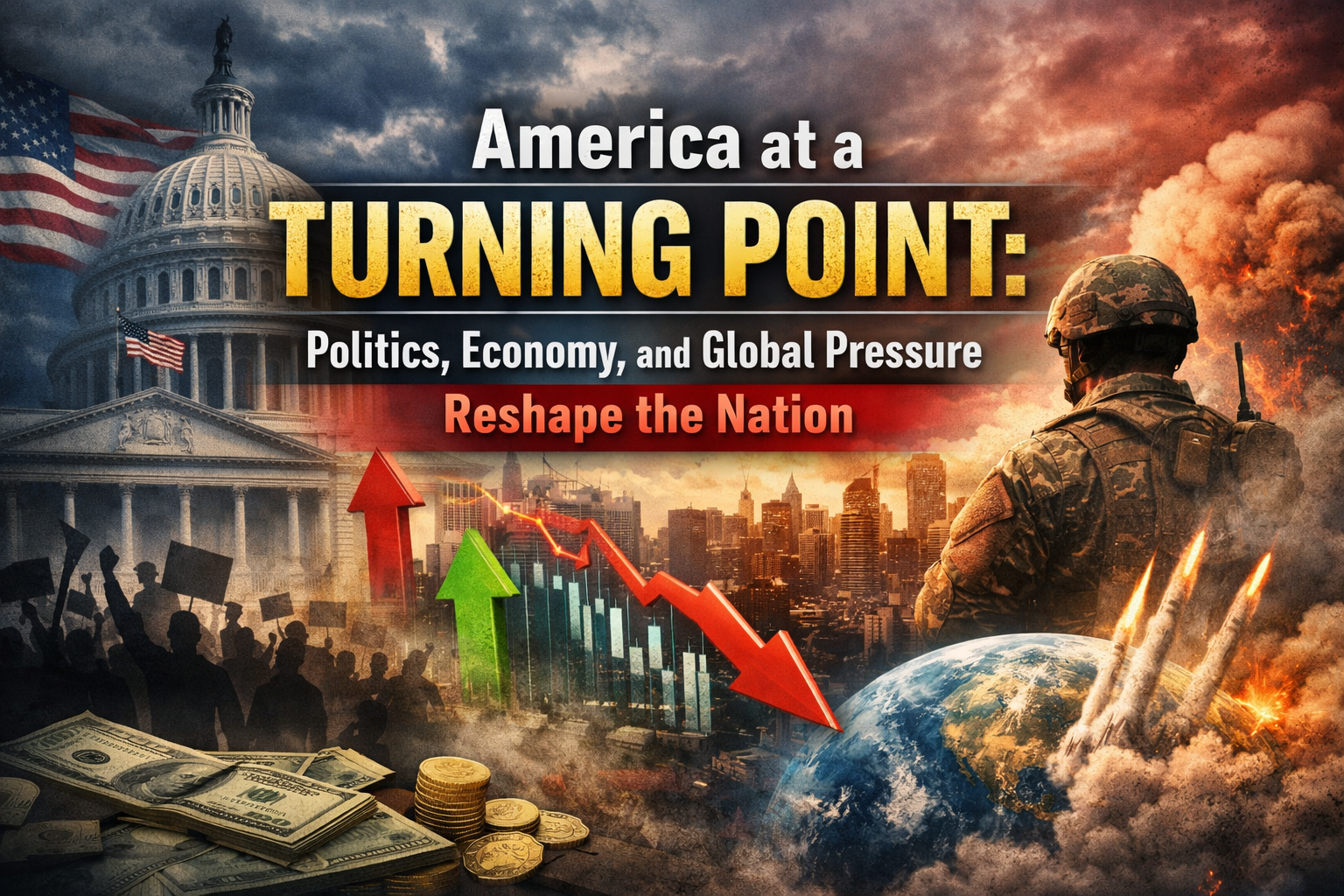 America at a Turning Point: Politics, Economy, and Global Pressure Reshape the Nation