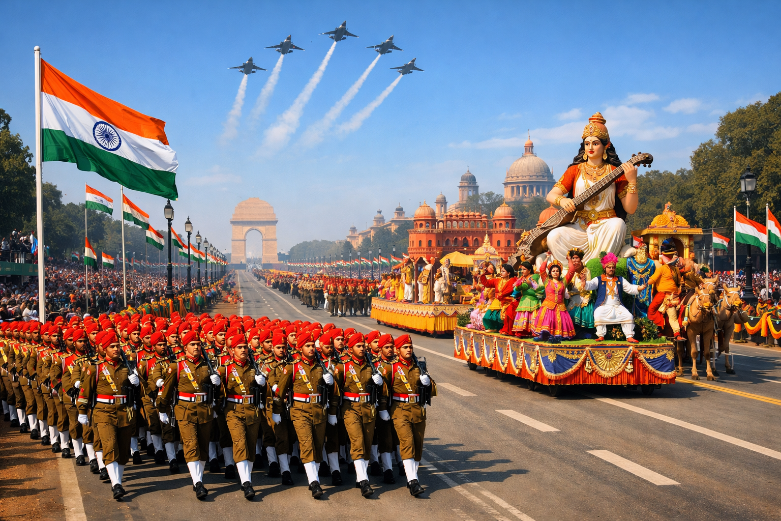 26 January Republic Day 2026: History, Parade Schedule & Grand Celebrations